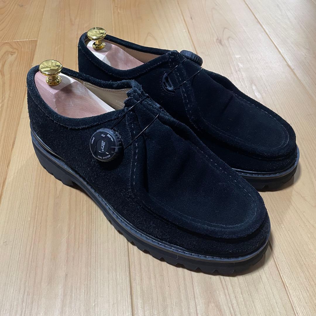 playground pg KNOCKチロリアンシューズ 43 ブラック