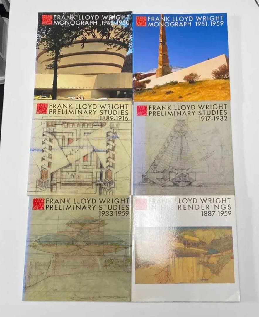 【1月5日まで限定セール！】フランクロイドライト全集　全12巻セット