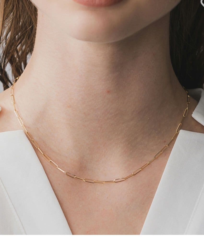 STAR JEWELRY ゴールドチェーンネックレス