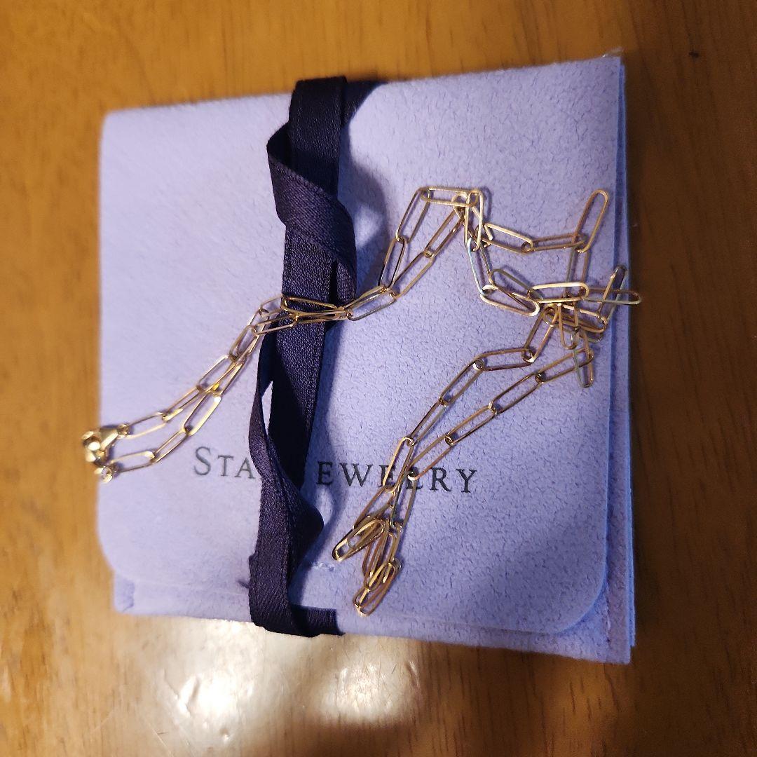 STAR JEWELRY ゴールドチェーンネックレス