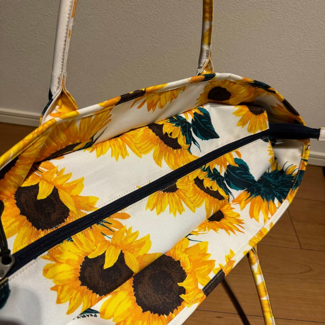 パーリーゲイツ　ボストンバック　ひまわり　ゴルフ　トートバッグ