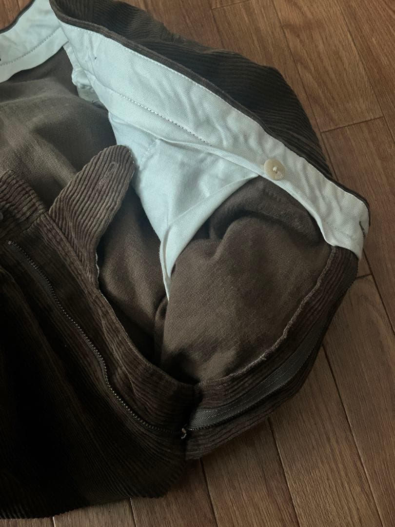 90s POLO Ralph Lauren ダークブラウン コーデュロイチノパン