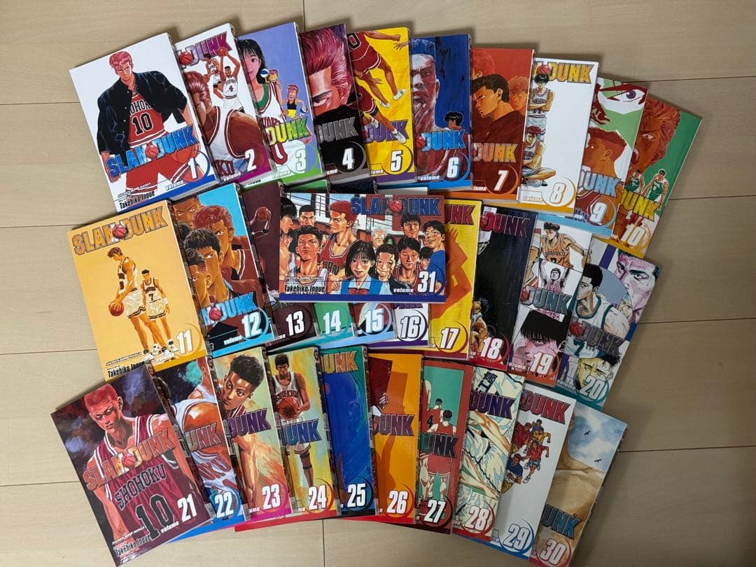 スラムダンク SLAM DUNK 英語版 全31巻セット