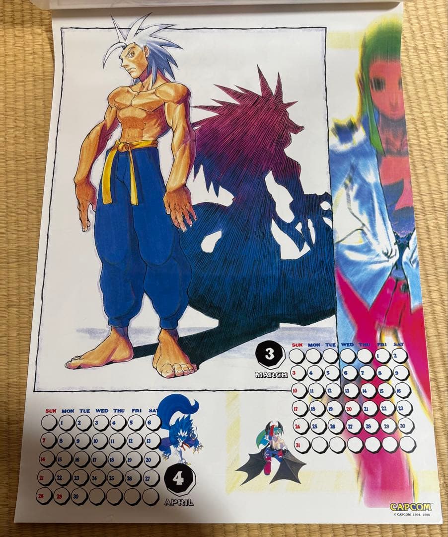 Vampire Hunter カレンダー　1996年