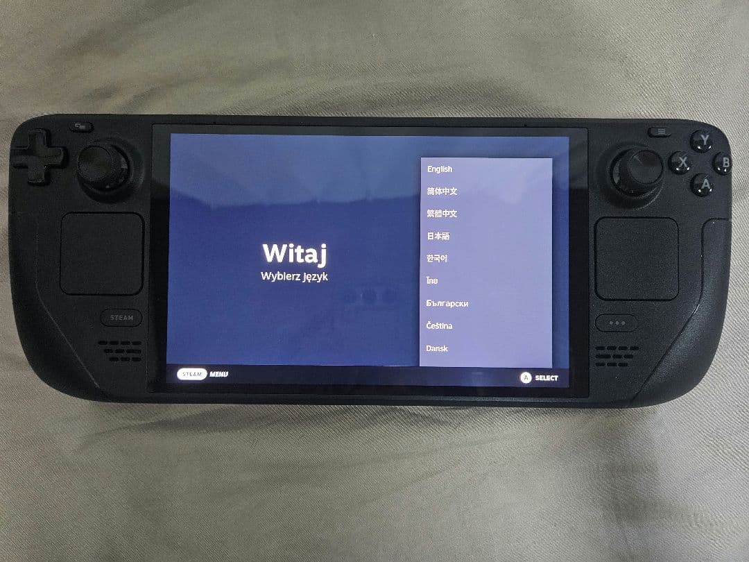 【美品】Steam Deck 512GB+256GB OLEDモデルSDカード付