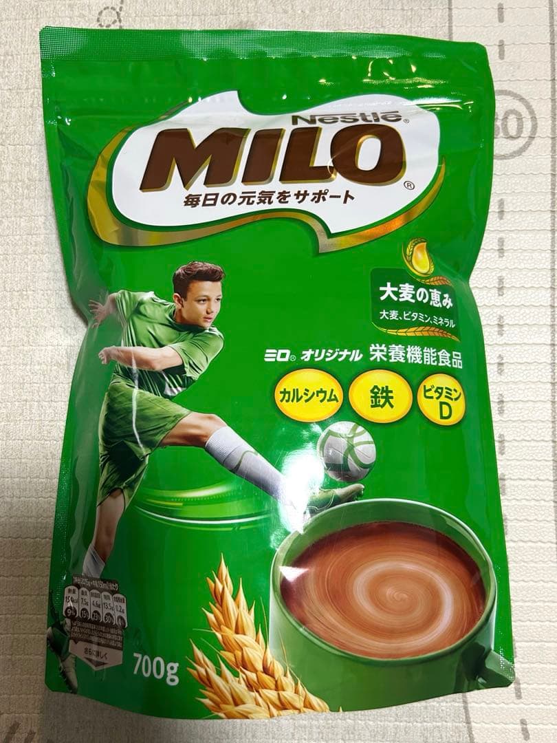 【未開封】10袋 ネスレ ミロ ジッパートップ 大容量700g 麦芽飲料