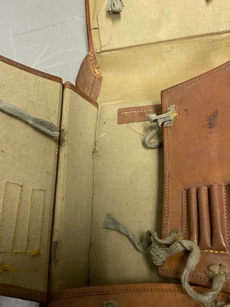 【美品 日本陸軍 将校？兵隊？下士官？ 背嚢】 戦前 当時物 旧日本軍 骨董品