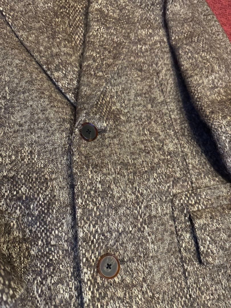 Y*e様 【美品】アルチザン アルパカ、モヘア混合 ブラウン系チェスターコート