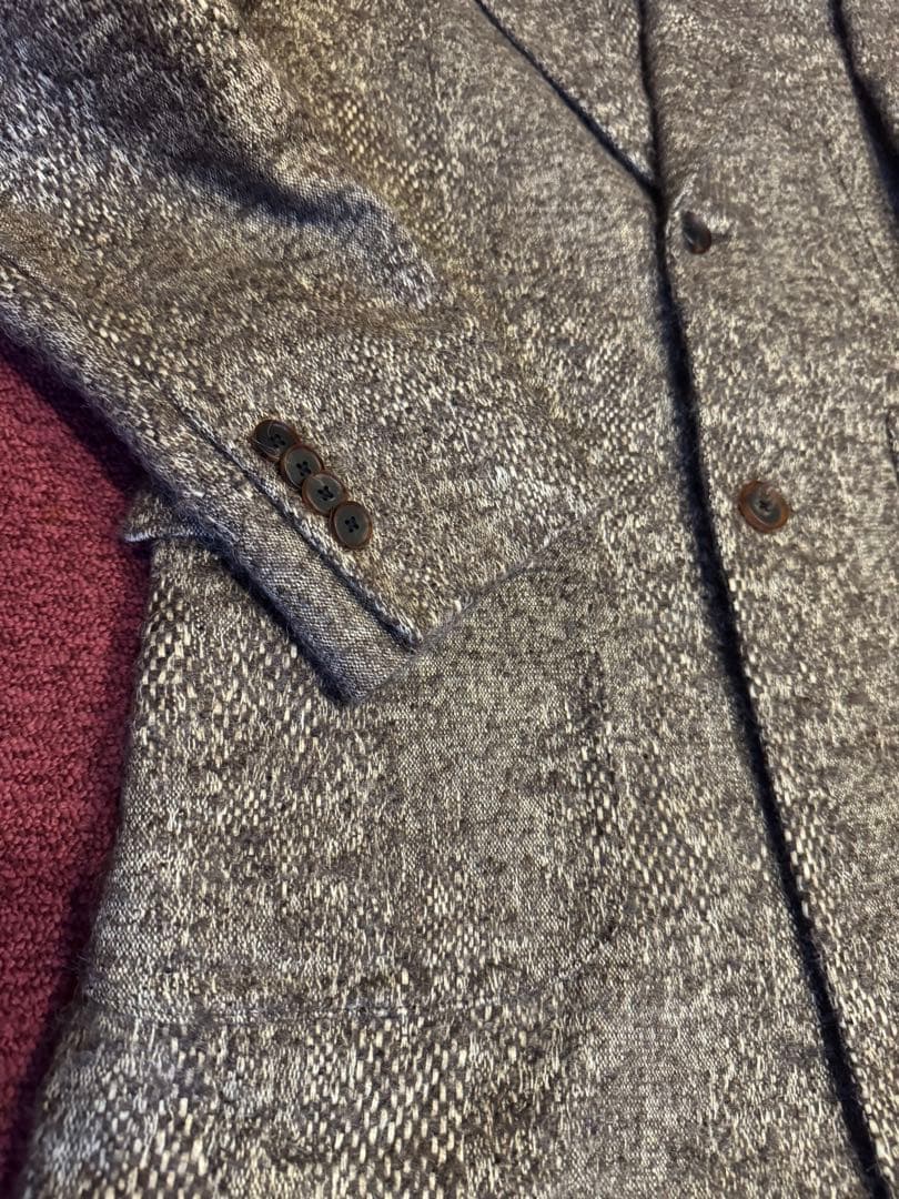 Y*e様 【美品】アルチザン アルパカ、モヘア混合 ブラウン系チェスターコート