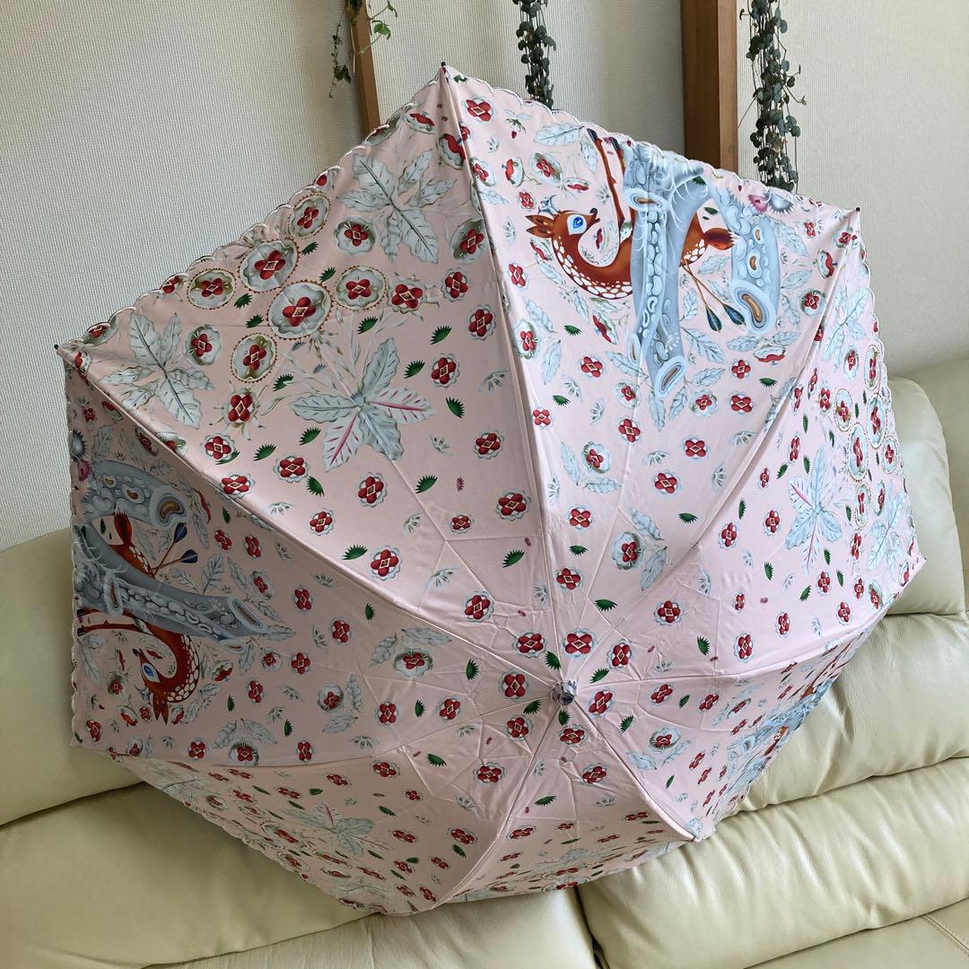 ❤️セール❤️新品未使用❤️ クラウスハーパニエミ《バンビ柄》 ❤️晴雨兼用折り畳み傘❤️