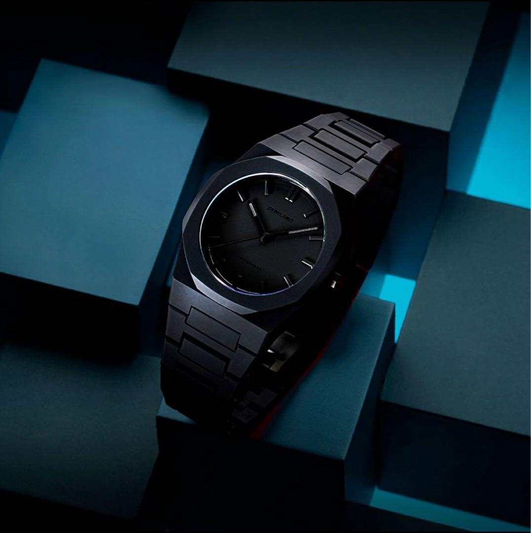 D1 MILANO ポリカーボン シャドウ プロジェクトシャドウ 新品 腕時計