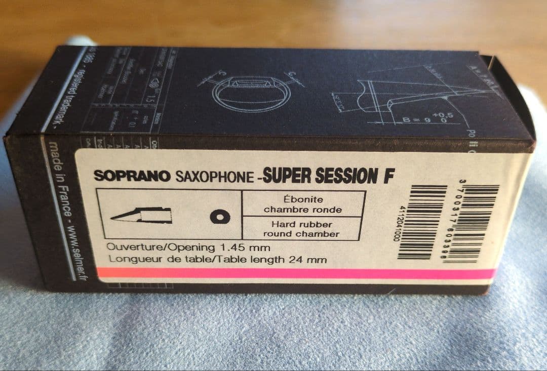 管楽器・吹奏楽器 Selmer Soprano Saxophone Super Session F