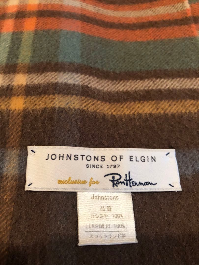 Johnstons of Elgin カシミヤストール