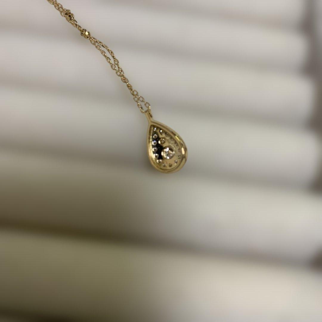 ダイヤモンド 0.28CT K18 ネックレス