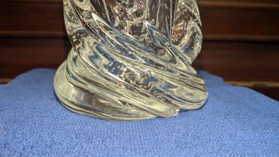 吹きガラス　大型花瓶