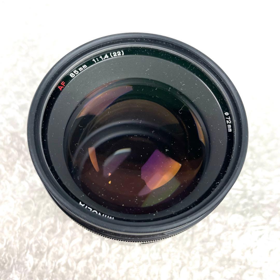 MINOLTA ミノルタ レンズ AF 85mm 1:1.4(22)