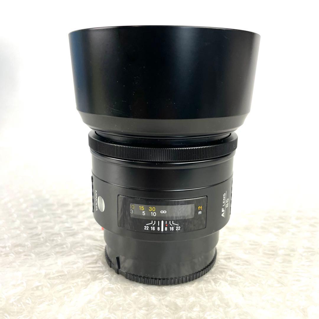 MINOLTA ミノルタ レンズ AF 85mm 1:1.4(22)