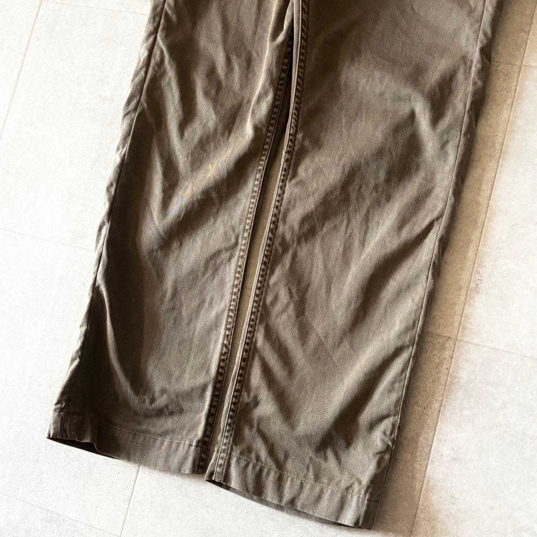 RRL ダブルアールエル チノオフィサーズパンツ W29L32 ダークカーキ