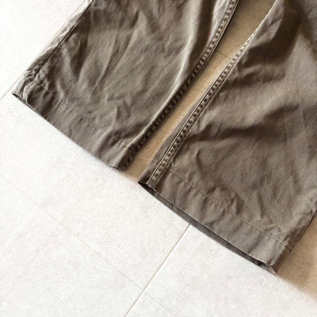RRL ダブルアールエル チノオフィサーズパンツ W29L32 ダークカーキ
