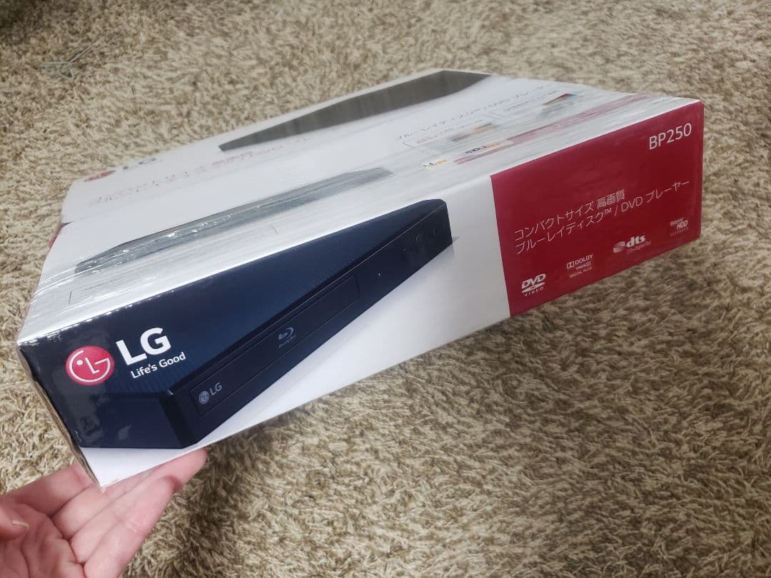 LG BP250 ブルーレイディスク/DVDプレーヤー