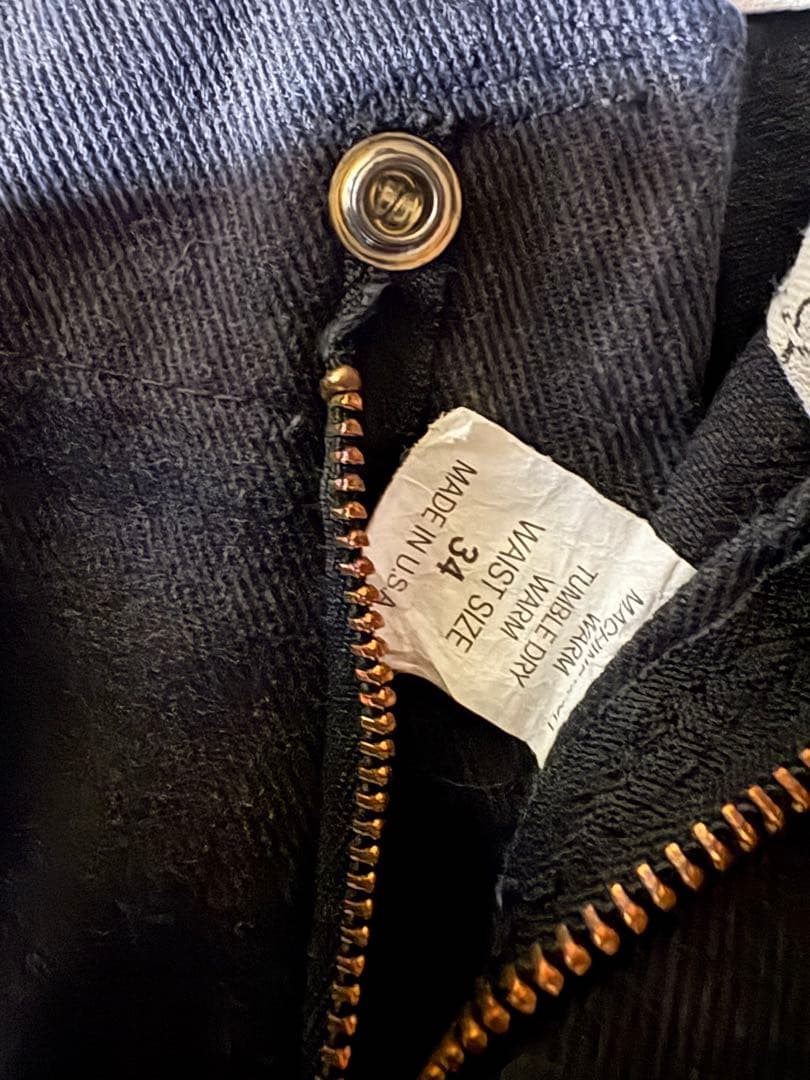 ぱ*ー様 BEN DAVIS フリスコパンツ 90s ブラック W34 黒