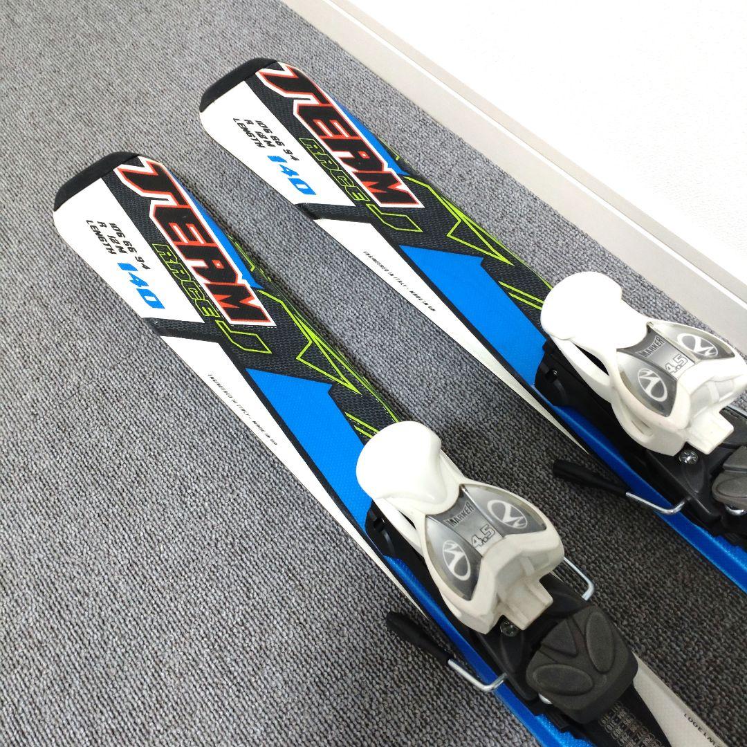 キッズ スキー 140cm NORDICA ストック付き SINANO