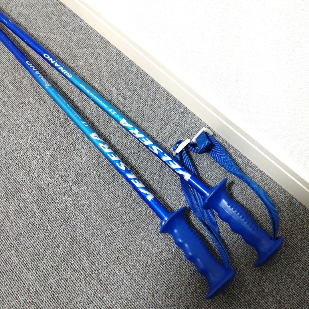 キッズ スキー 140cm NORDICA ストック付き SINANO