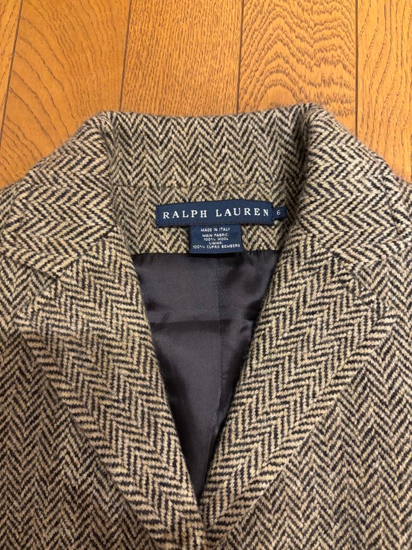 Ralph Lauren ヘリンボーン テーラードジャケット