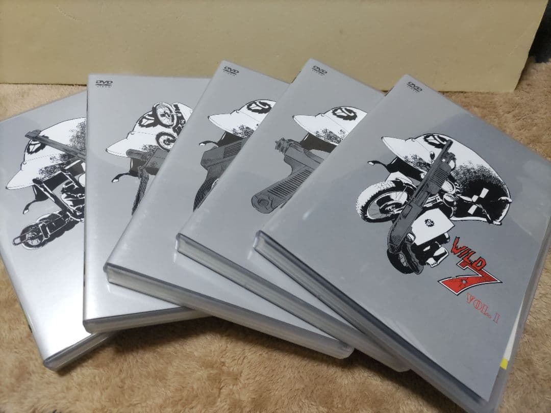D*J様 ワイルド7 DVD-BOX〈初回限定・5枚組〉ニュープリント デジタル
