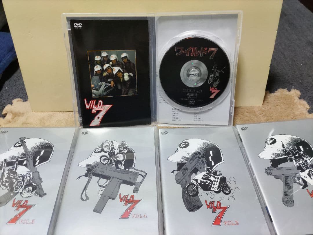 D*J様 ワイルド7 DVD-BOX〈初回限定・5枚組〉ニュープリント デジタル