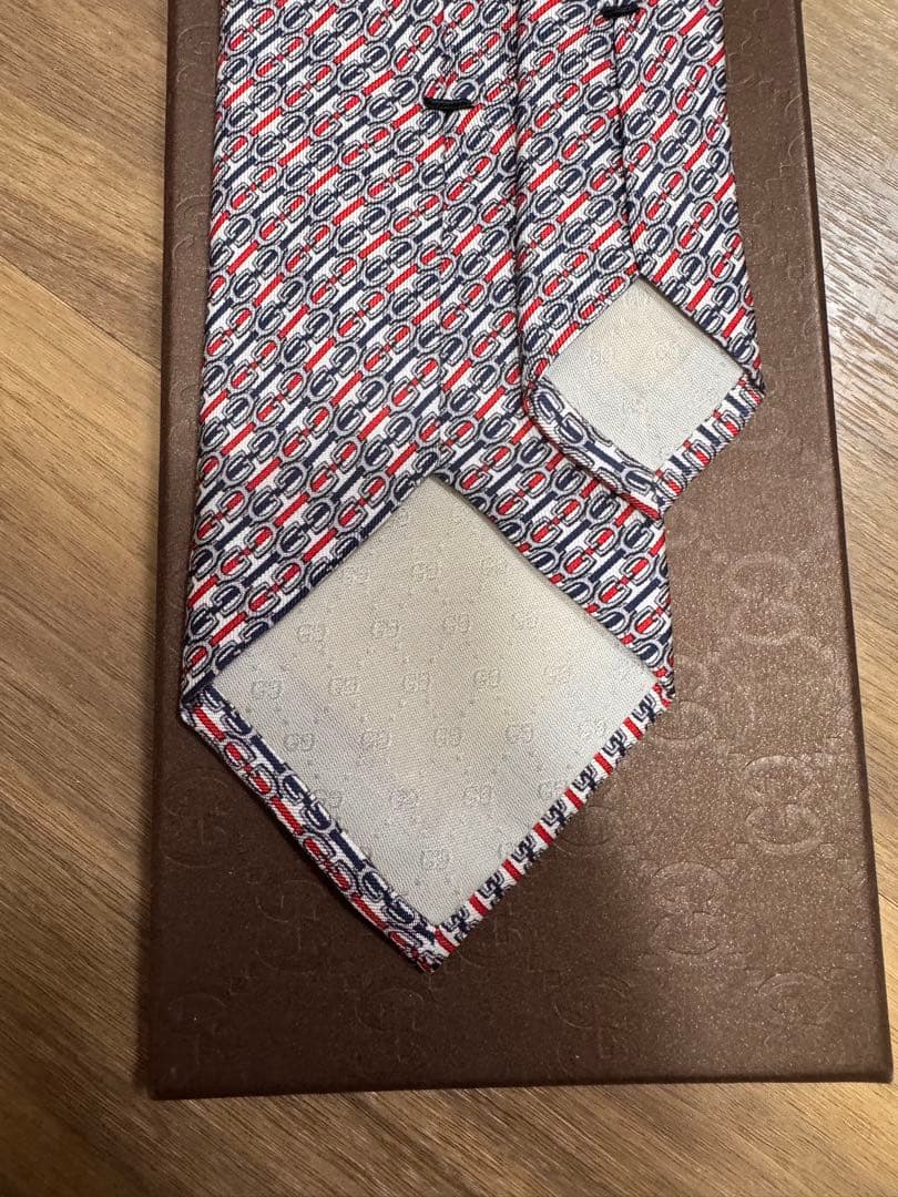 GUCCI グッチ ネクタイ シルク100% 箱付き 新品 正規品
