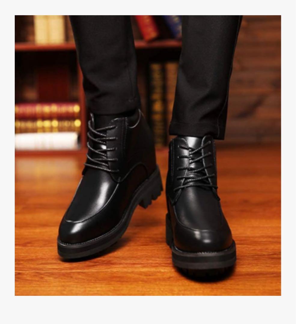 シークレットシューズ 16cmヒール ビジネスシューズ コスプレ 男装に