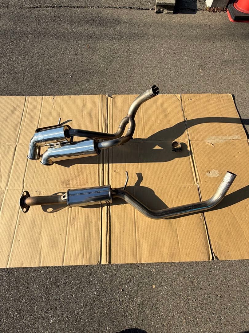 JB64ジムニー用5ZIGENマフラー