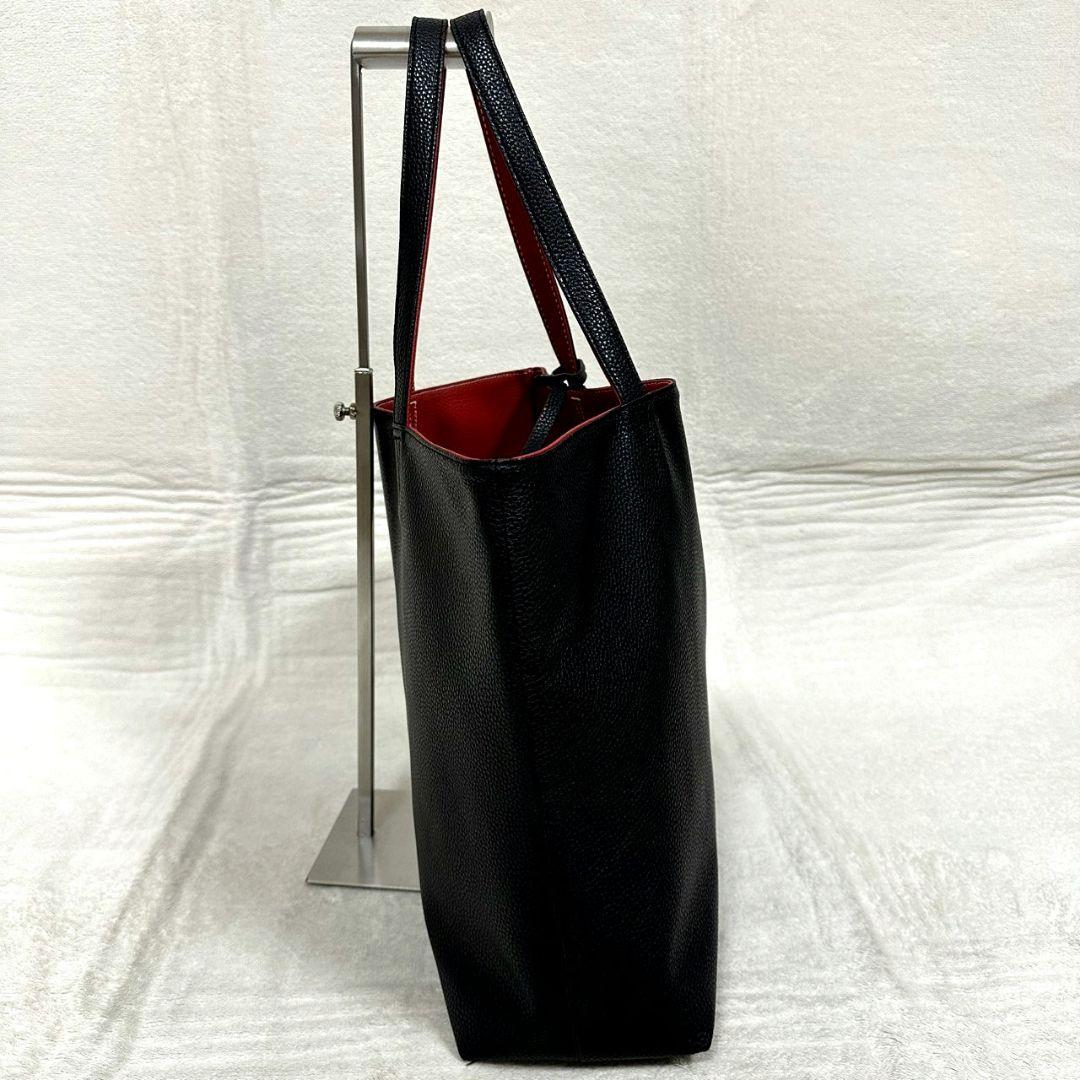 極美品 マッキントッシュフィロソフィー リバーシブル トートバッグ ポーチ付A4