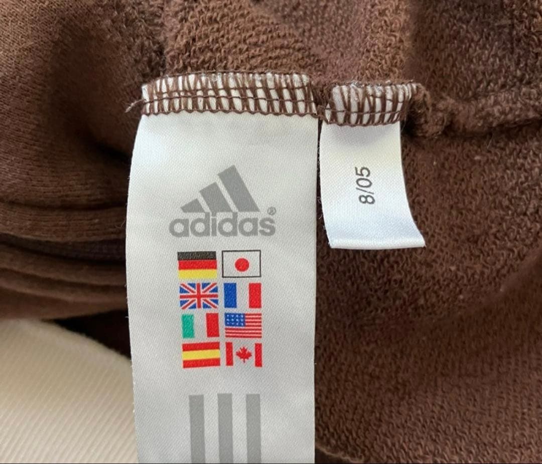 adidas ジャージ トラックジャケット ブラウン アディダス M