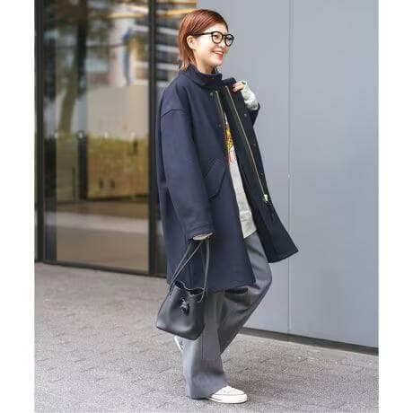 新品 Spick & Span メルトンM-65フィールドコート