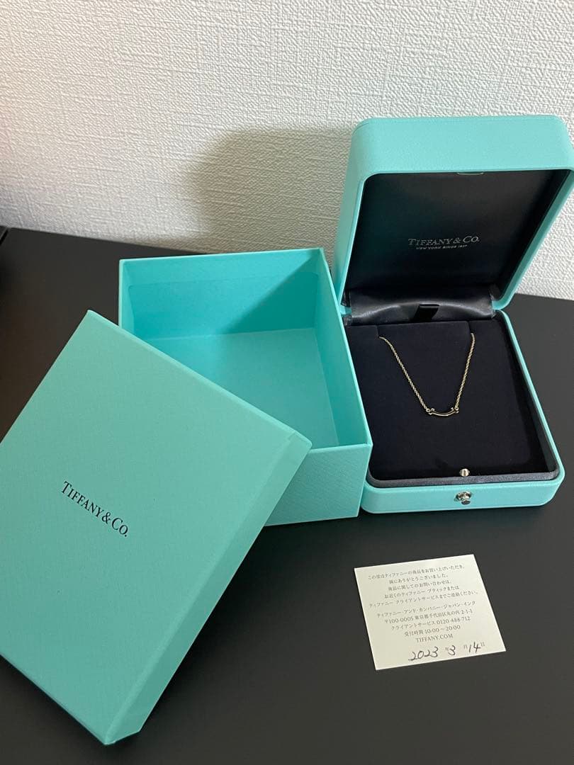 Tiffany & Co. スマイルペンダント（ミニ）
