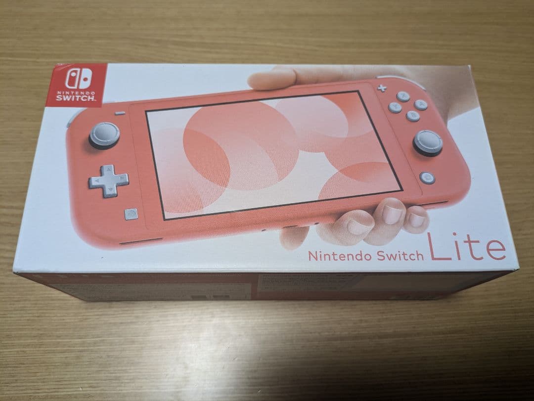 Nintendo Switch Lite コーラルピンク 　ケース付