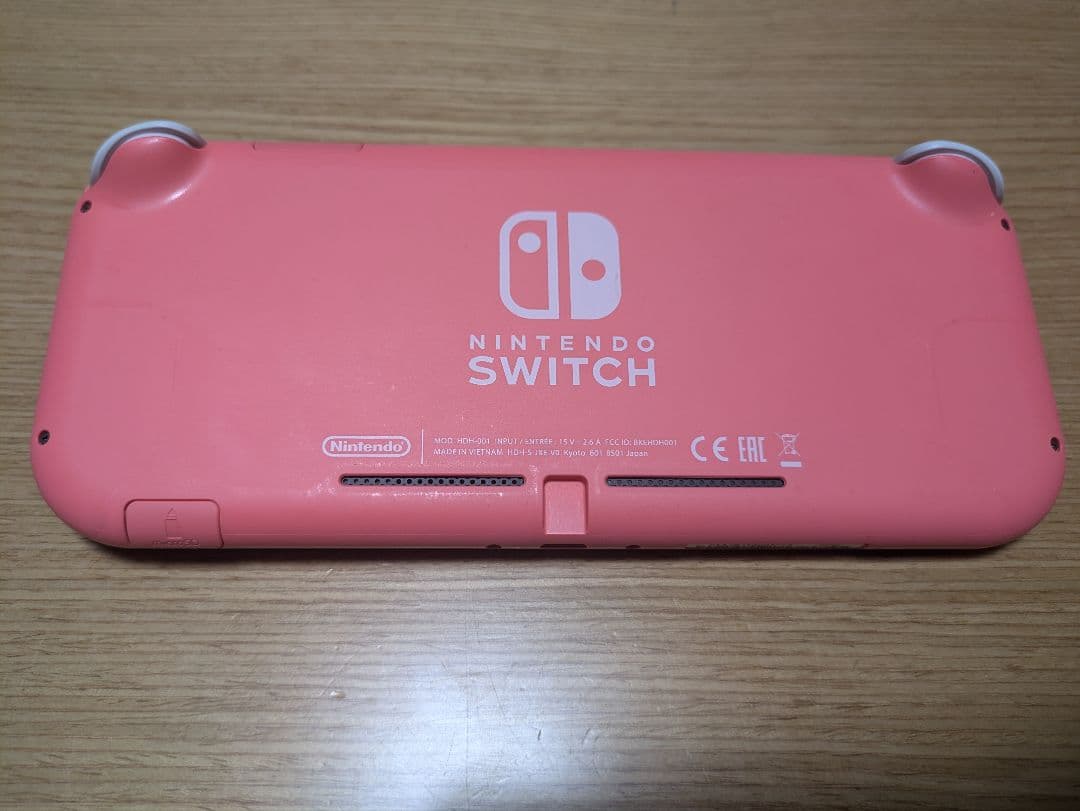 Nintendo Switch Lite コーラルピンク 　ケース付