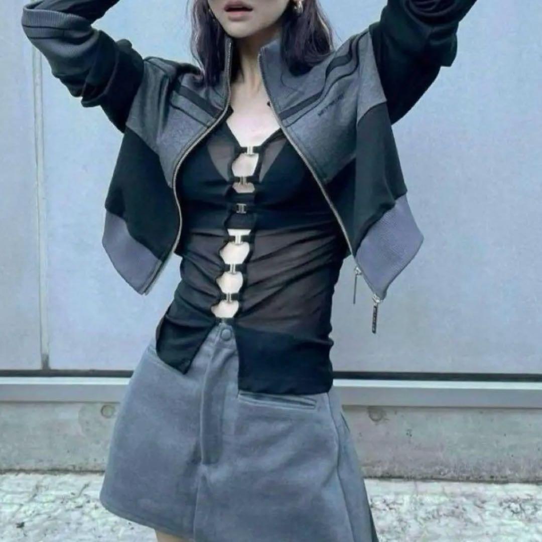 theredthread クロップドジャージ