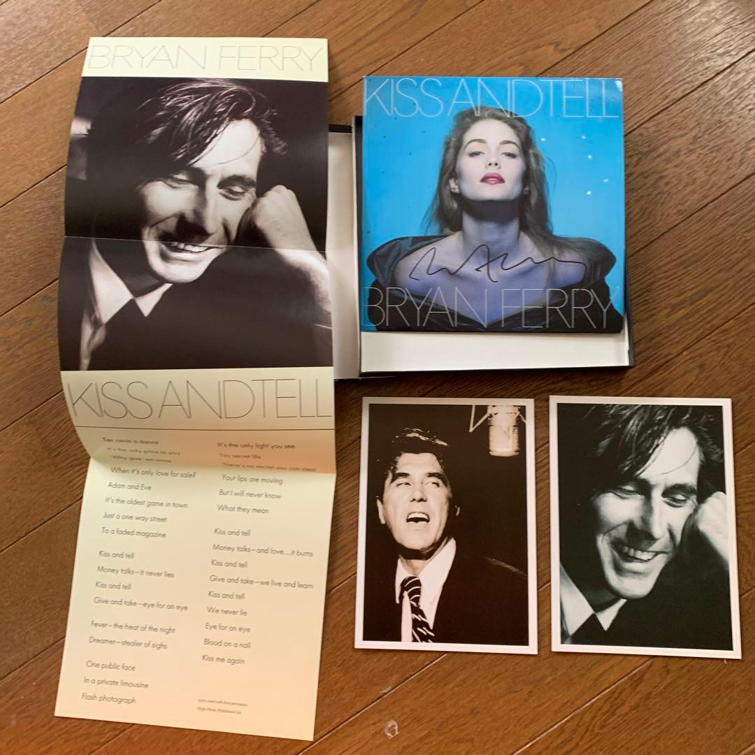 BRYAN FERRY KISS AND TELL 直筆サイン入り限定レコード