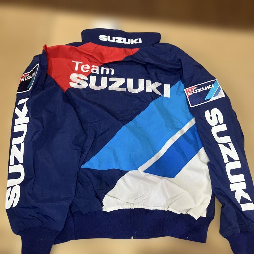 新品90sSUZUKI チームジャケット ブルゾン ガンマ Ｌサイズ