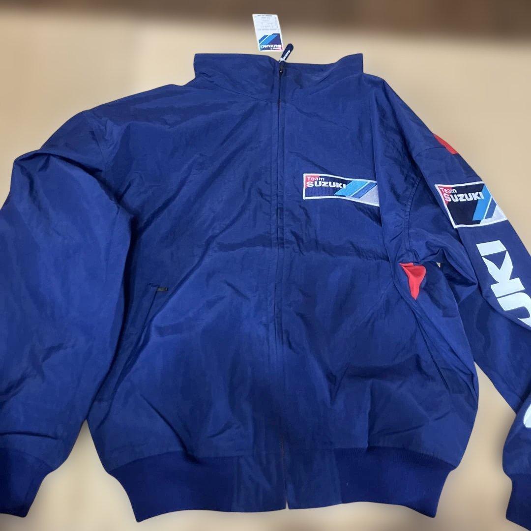新品90sSUZUKI チームジャケット ブルゾン ガンマ Ｌサイズ