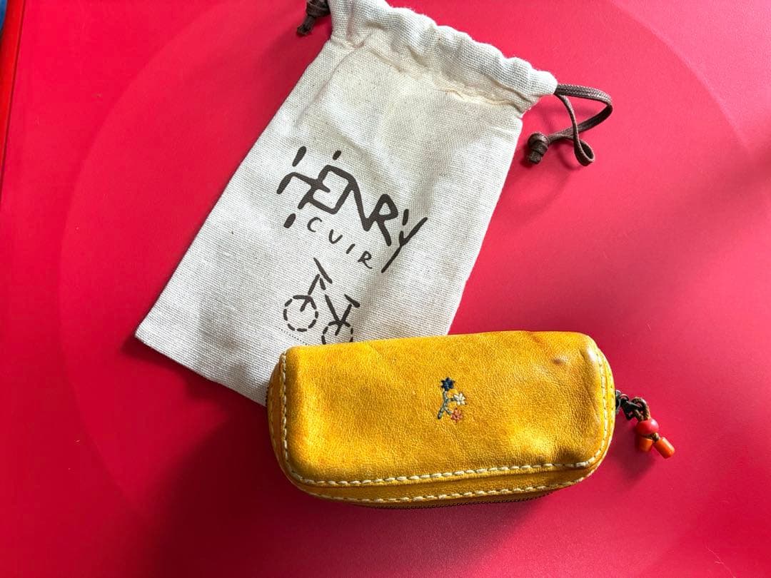 【10/7 11:30までSALE】 アンリクイール　イエロー キーケース