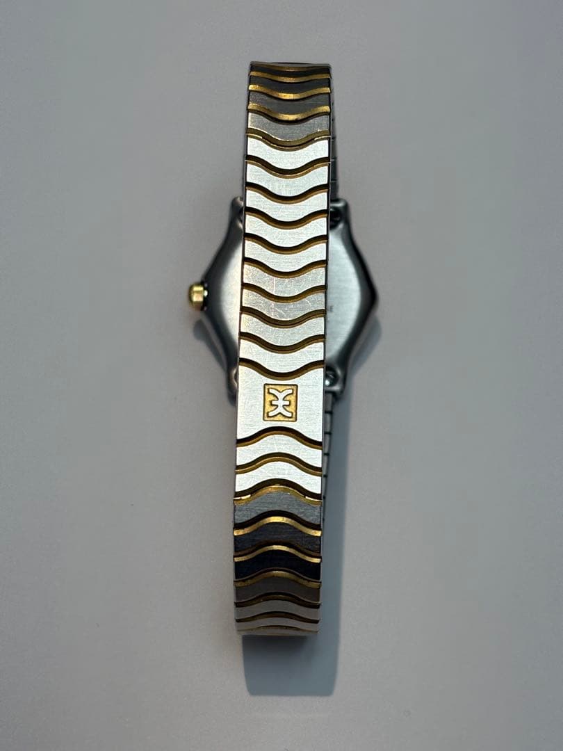 ✨美品✨エベル　スポーツクラシック18kゴールドベゼル　クォーツ腕時計◇