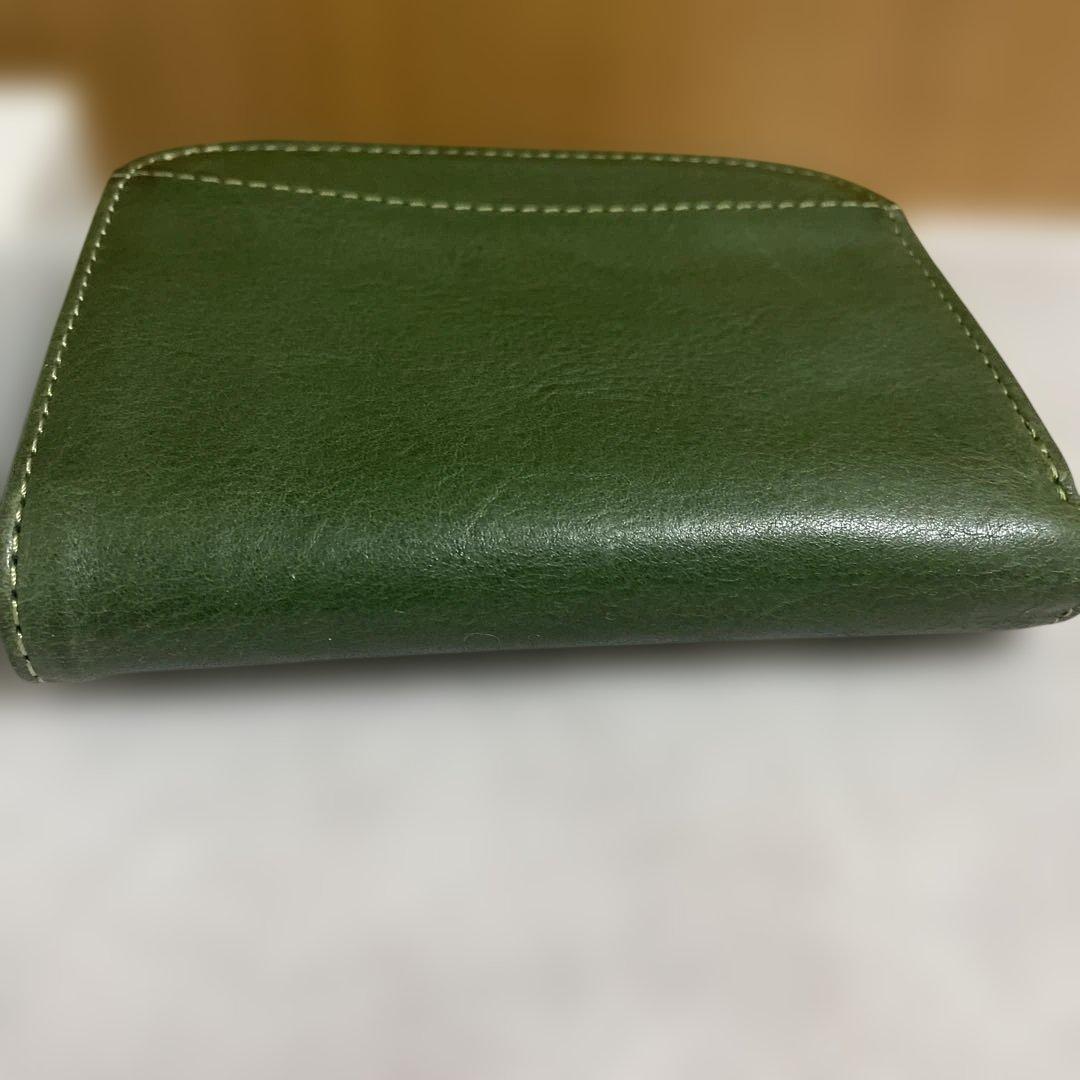 【新品・未使用品】Dakotaダコタ二つ折り財布マーゴットがま口グリーン　箱無し