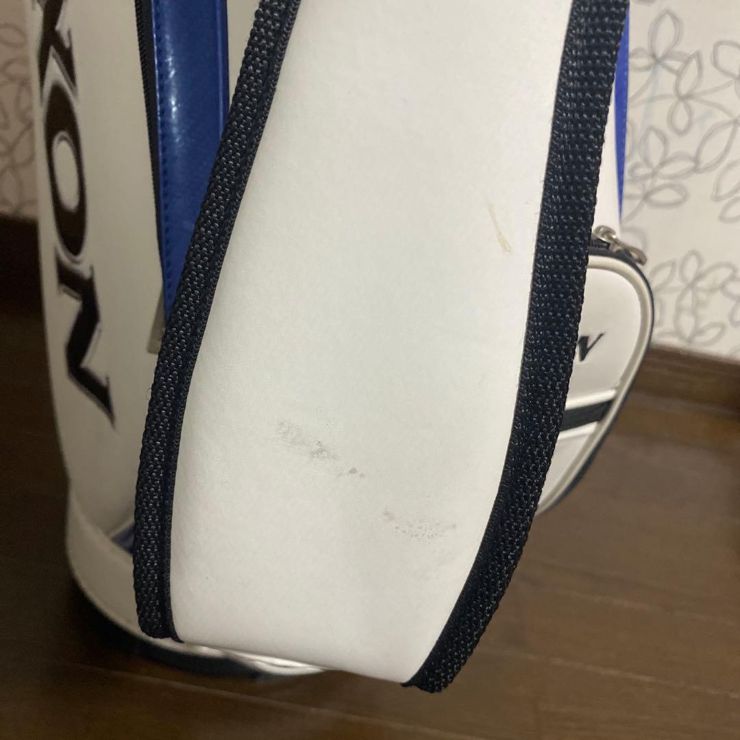 Srixon キャディバッグ ホワイト/ブルー