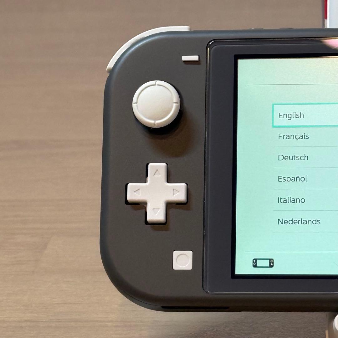 7-103【美品】Switch LITE グレー 箱付き