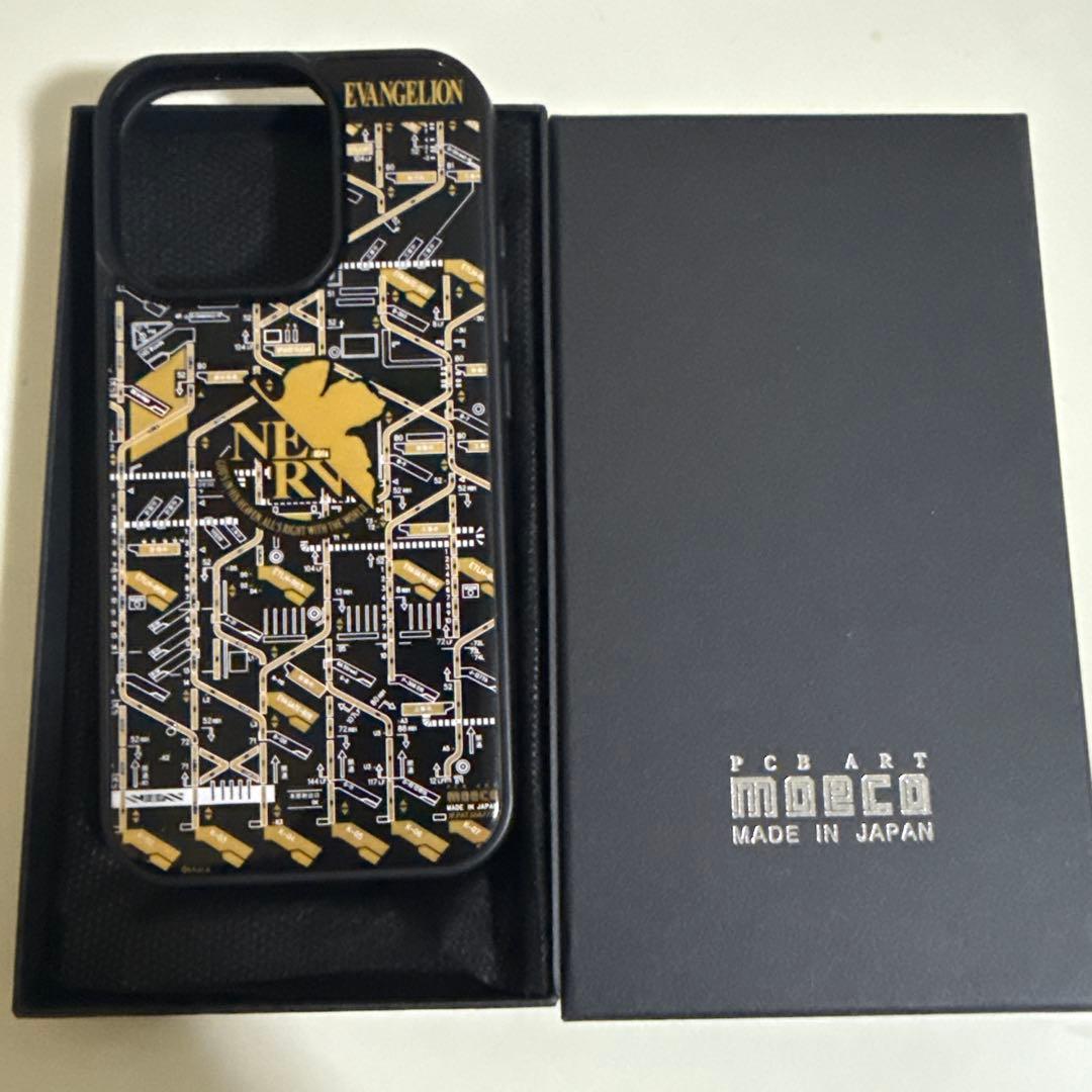 MOECO エヴァンゲリオン 基板アート iPhone16pro用ケース