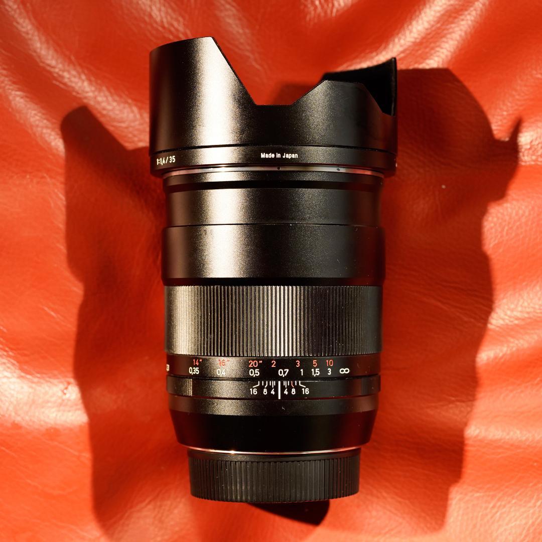 レンズ(単焦点) Carl Zeiss Distagon T* 35mm F1.4 ZE